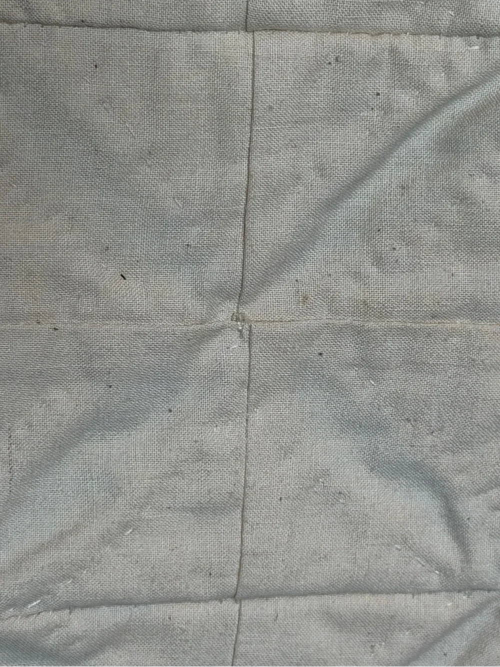 Vintage Handmade Cathedral Window Quilt Retro Boho Full Queen. 75” x 92”. TVR
